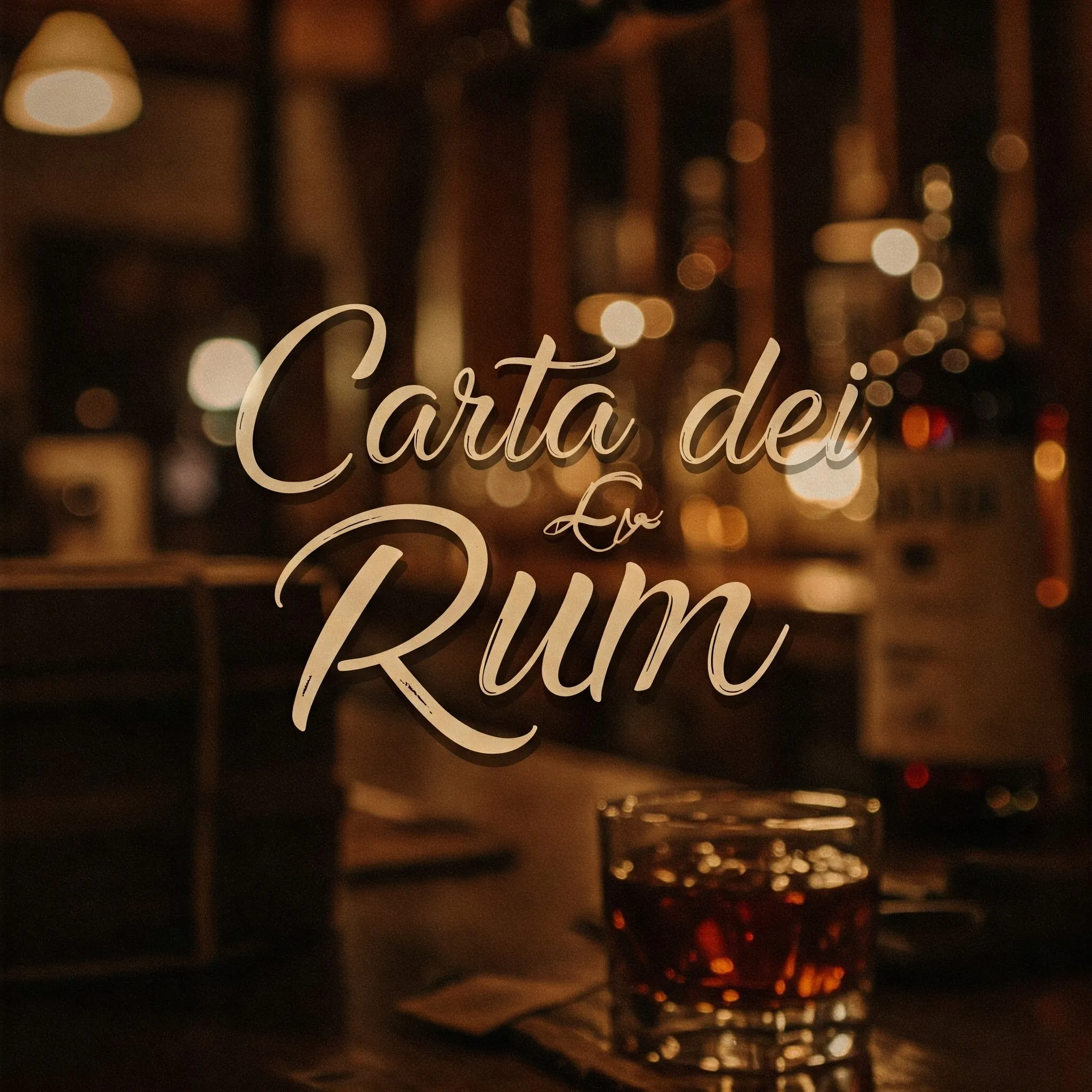 Carta dei Rum di Checchino dal 1887